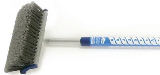 PROD420 – ADJ. A BRUSH Car Wash Brush, 55 Inch To 93 Inch Flow-Thru Aluminum Telescopic Handle Quick Connect For Hand...